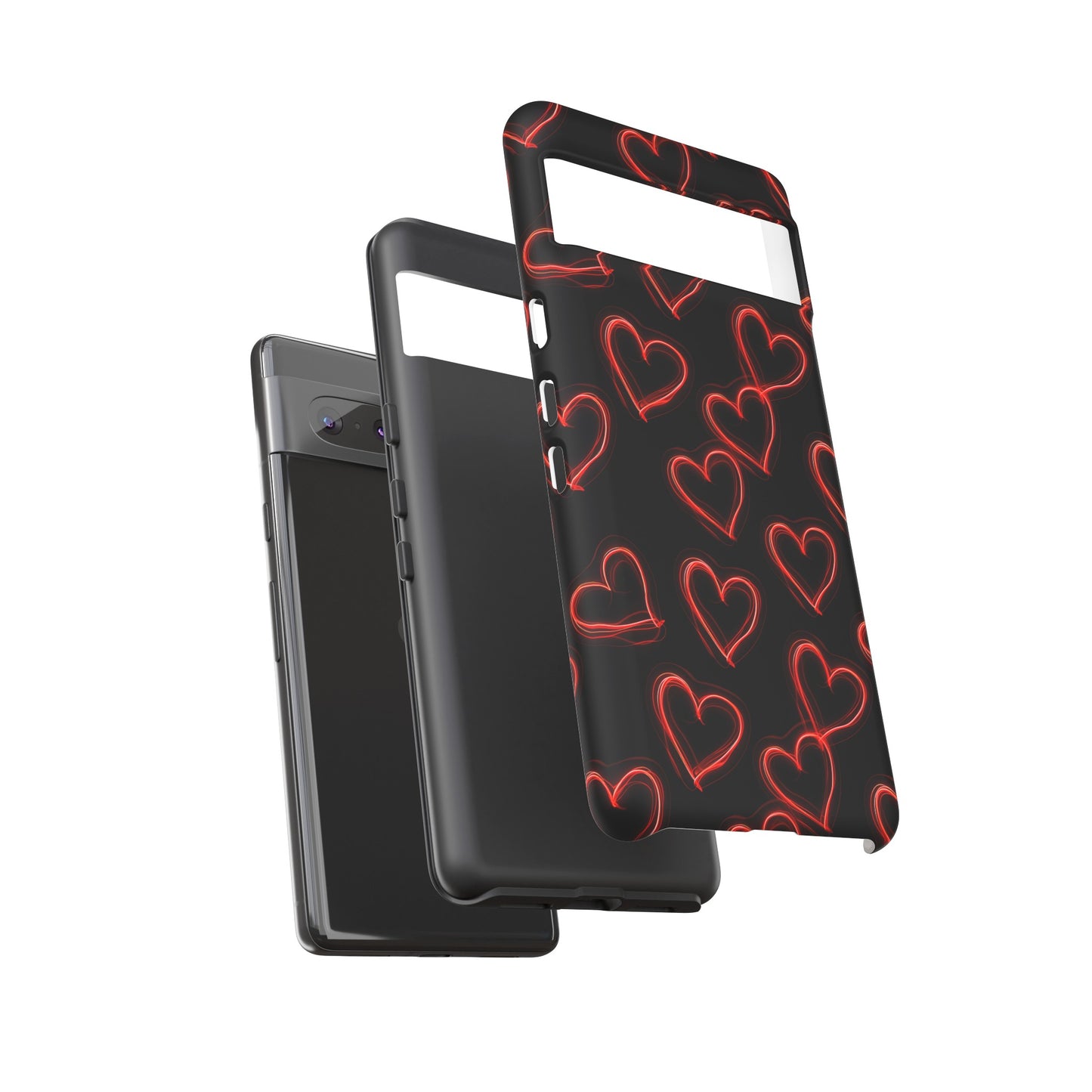 Neon Heartbeat - Phone Case