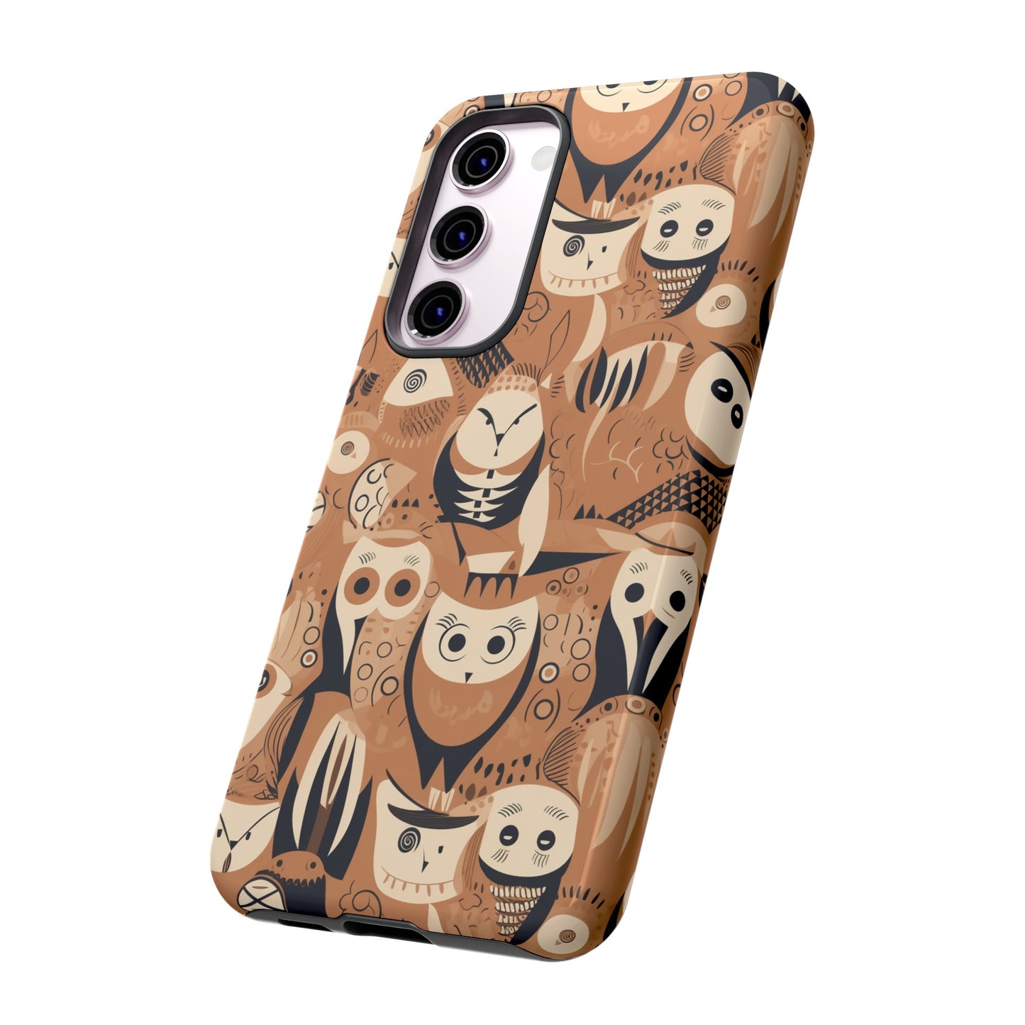 Abstract Owl - Phone Case