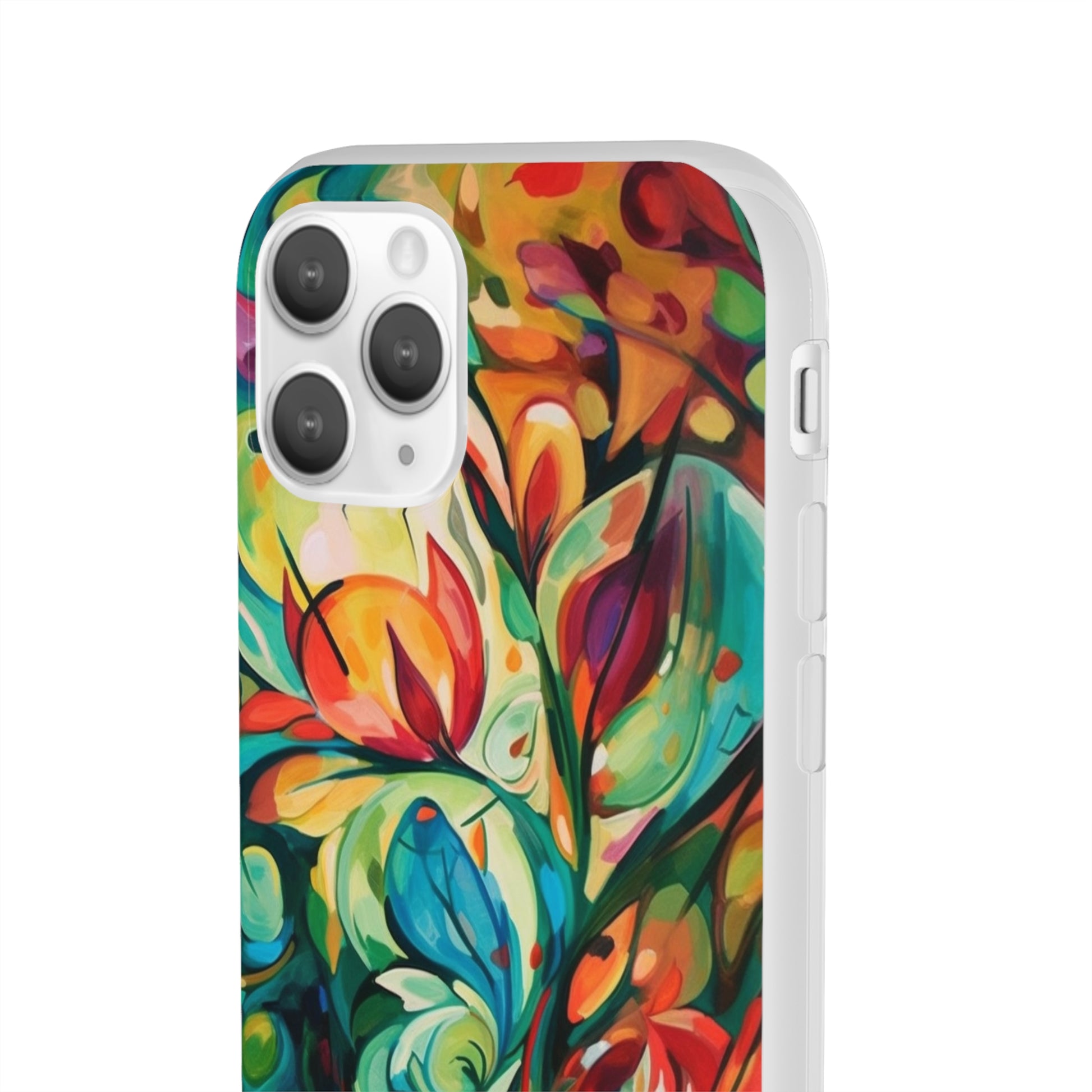 Spring Flourish Phone Case - Artistic Floral Elegance - Spring Collection - Flexi Cases Phone Case Pattern Symphony   