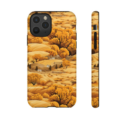 Rural Rhapsody: Early Autumn Farm Tales - Tough Phone Case