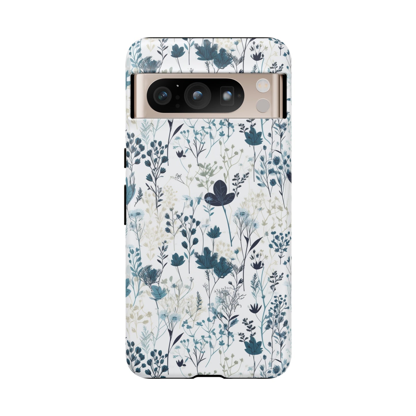 Serene Blue Wildflower - Phone Case