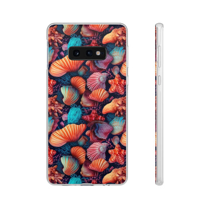 Vibrant Shallow Seascape - Flexible Phone Case Phone Case Pattern Symphony   