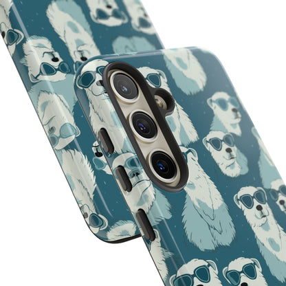 Chillin' Polar Bears Tough Phone Case