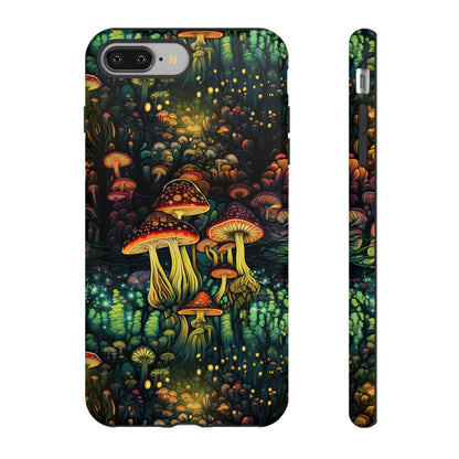 Neon Hallucinations: An Illuminated Autumn Spectacle - Tough Phone Case