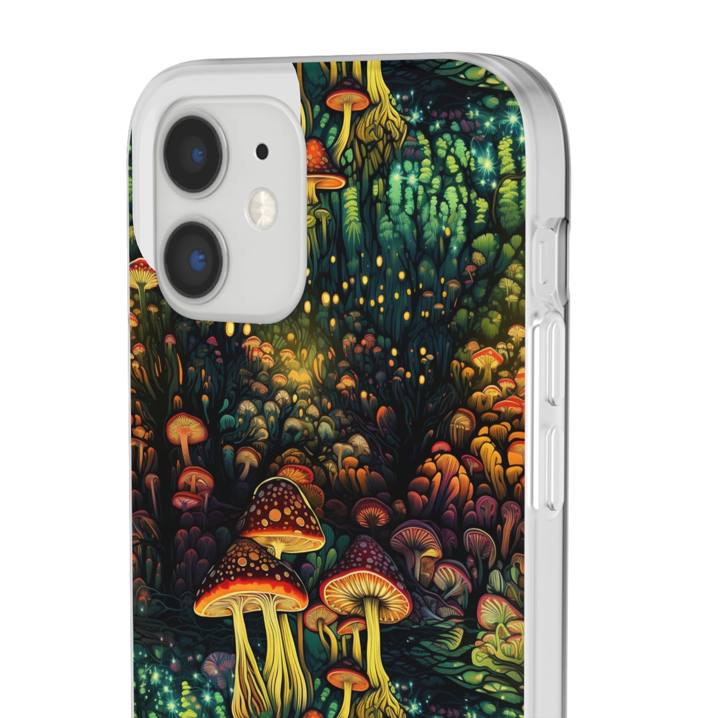 Neon Hallucinations: An Illumulated Autumn Spectacle - Flexible Phone Case