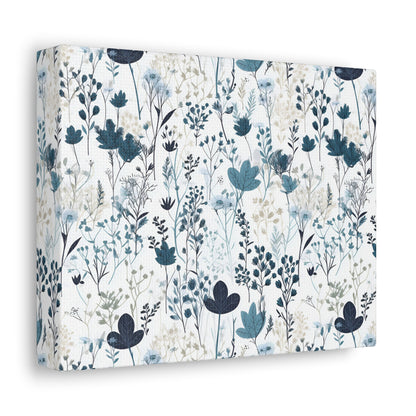 Blue Wildflower - Canvas Prints