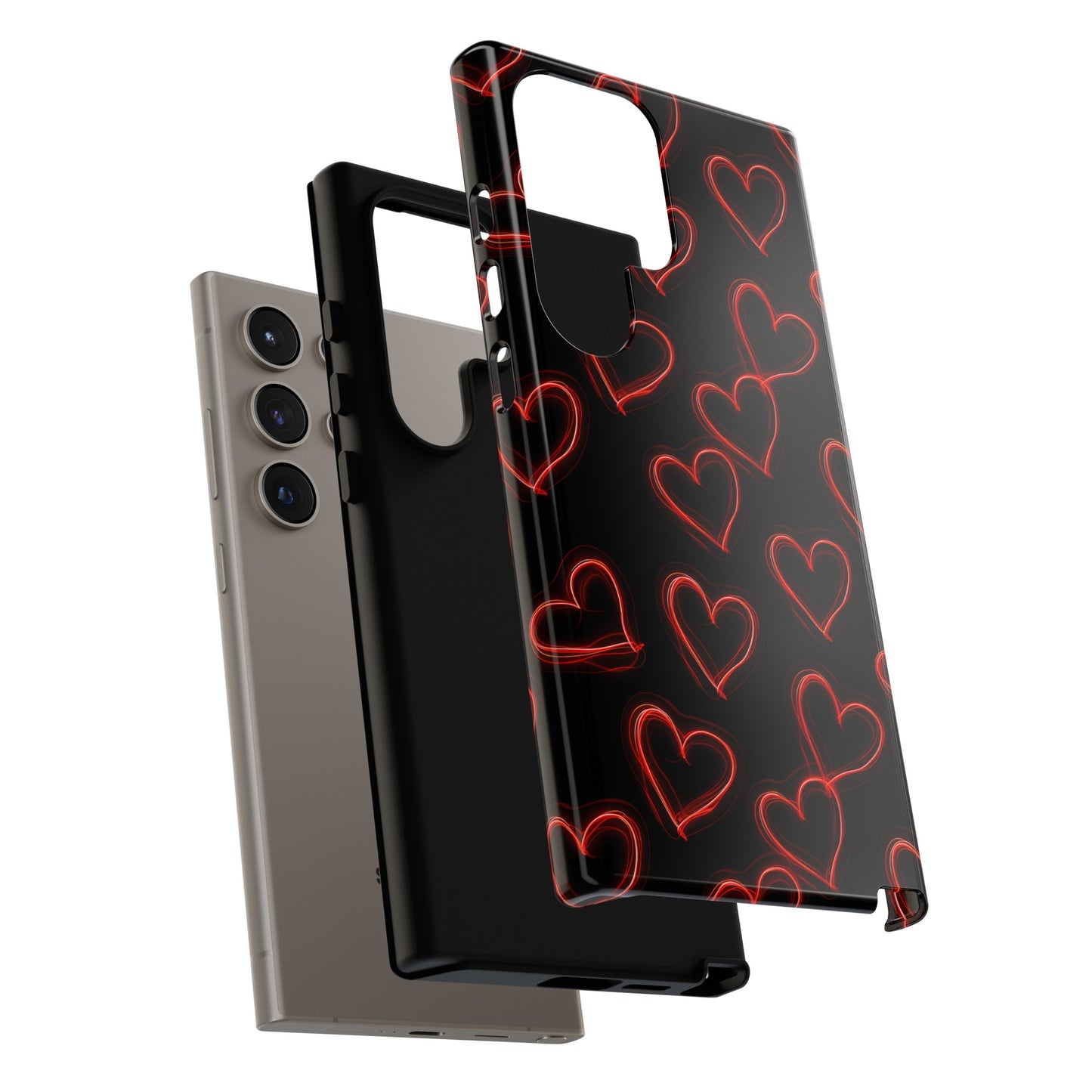 Neon Heartbeat - Phone Case