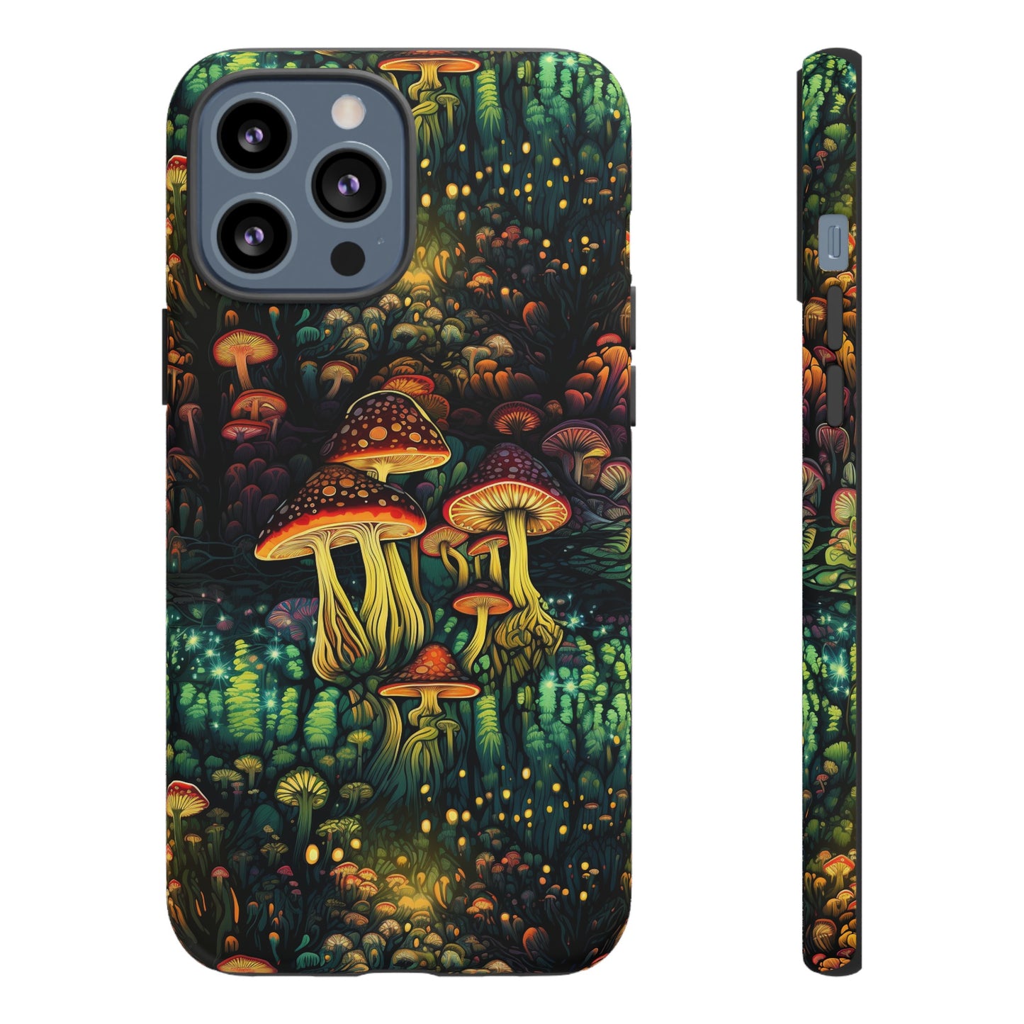 Neon Hallucinations: An Illuminated Autumn Spectacle - Tough Phone Case