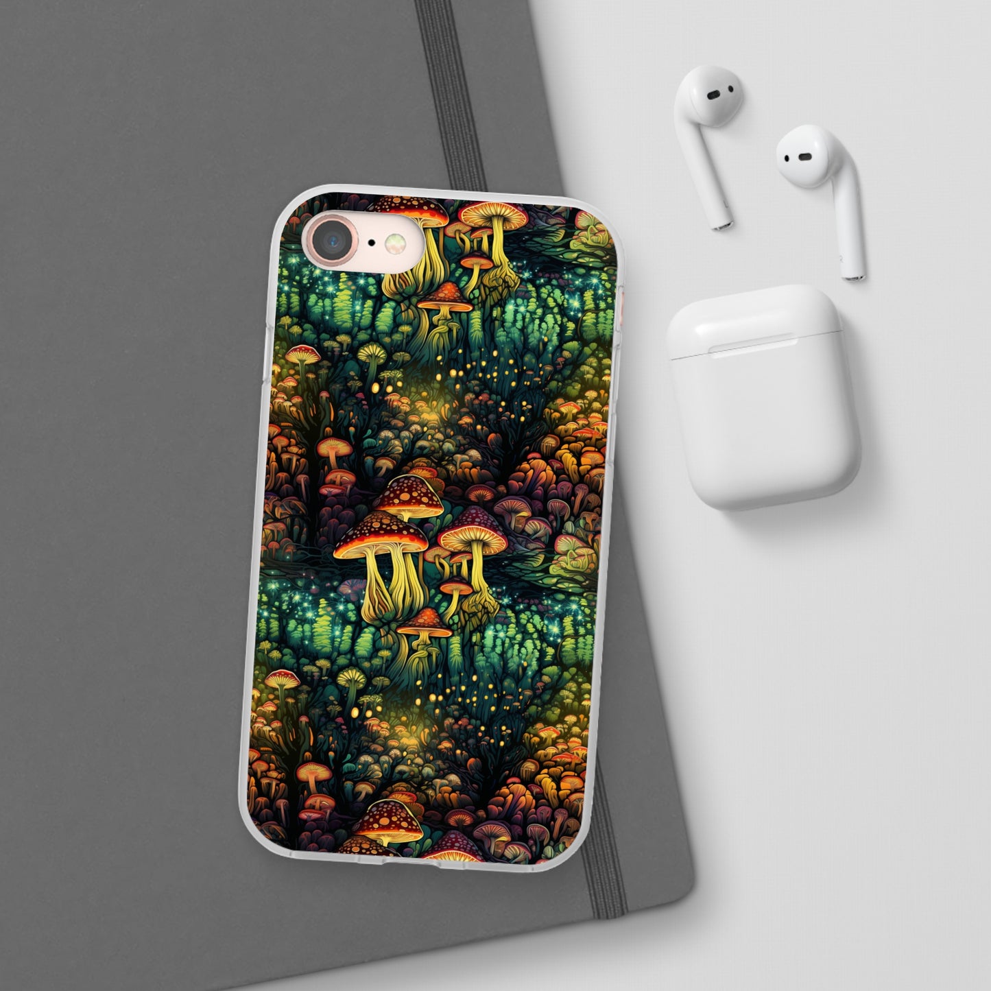 Neon Hallucinations: An Illumulated Autumn Spectacle - Flexible Phone Case