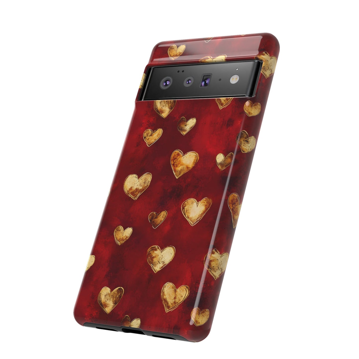 Midas Touch: Gilded Hearts - Phone Case