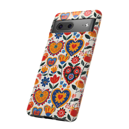 Whimsical Hearts - Phone Case