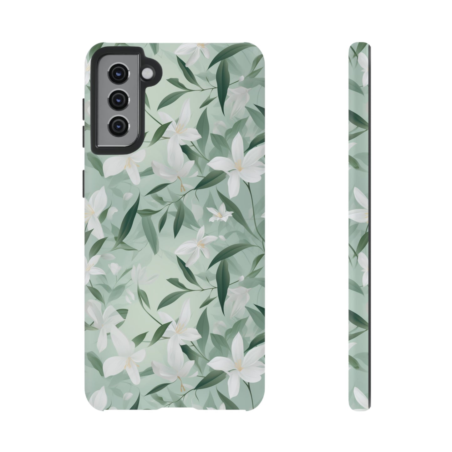 Elegant Snowdrop Blossom - Tough Phone Case