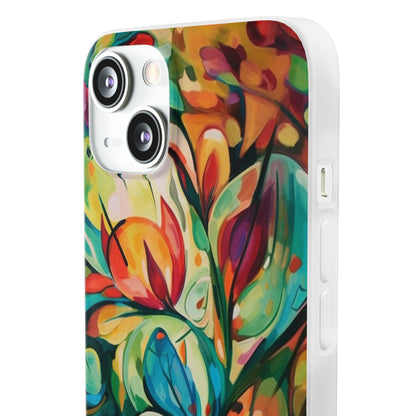 Spring Flourish Phone Case - Artistic Floral Elegance - Spring Collection - Flexi Cases Phone Case Pattern Symphony   