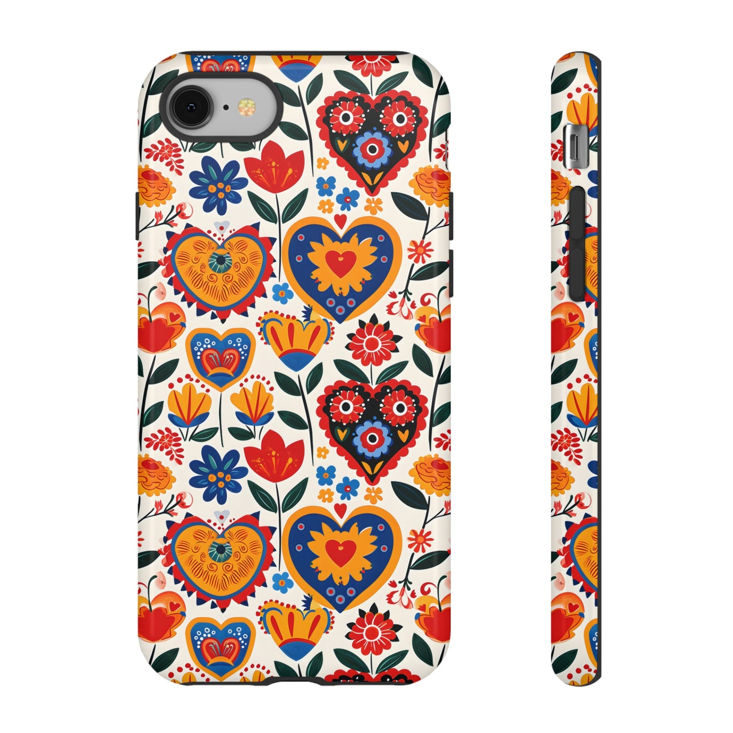 Whimsical Hearts - Phone Case