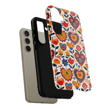 Whimsical Hearts - Phone Case