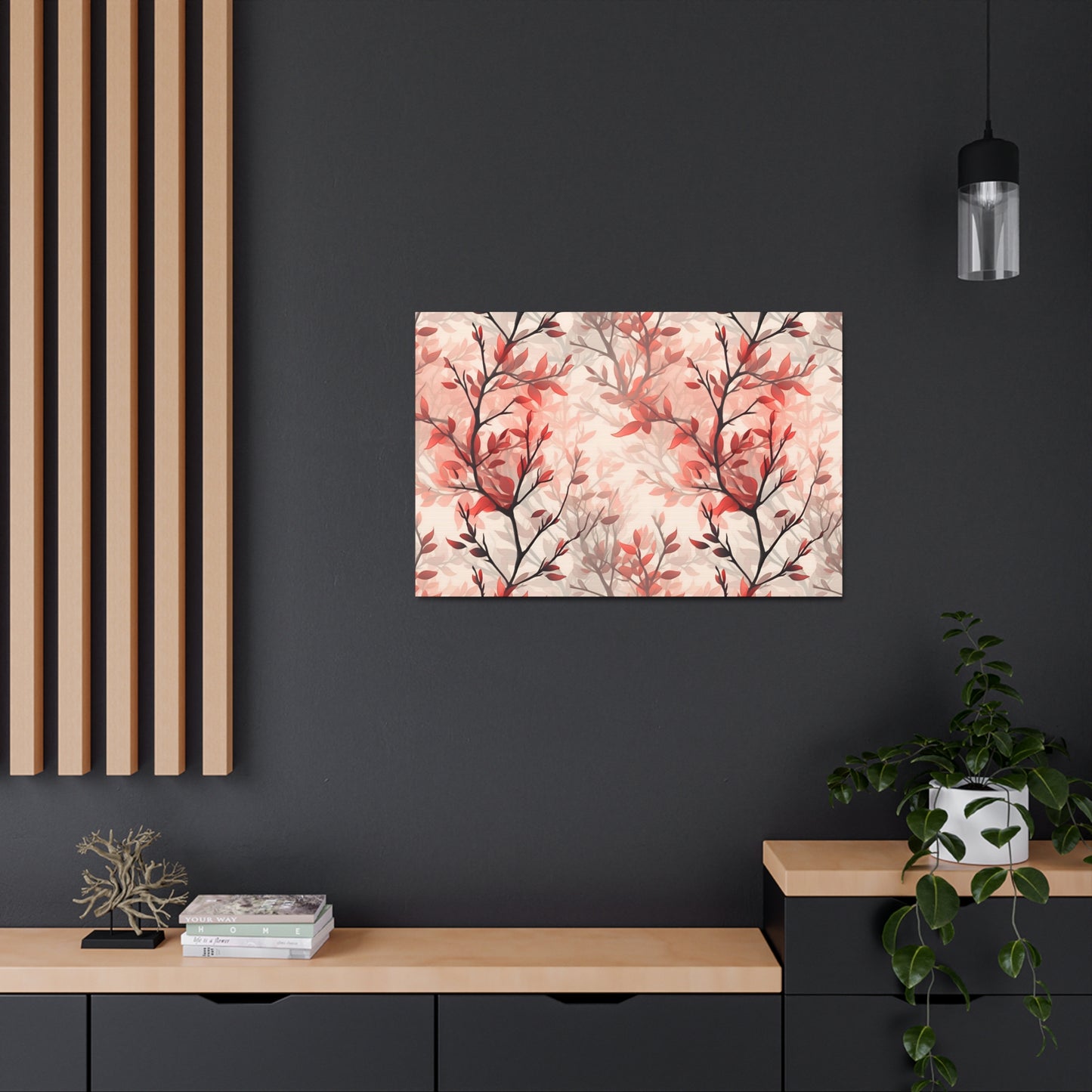 Redbud Tree Blossom - Wall Art Canvas