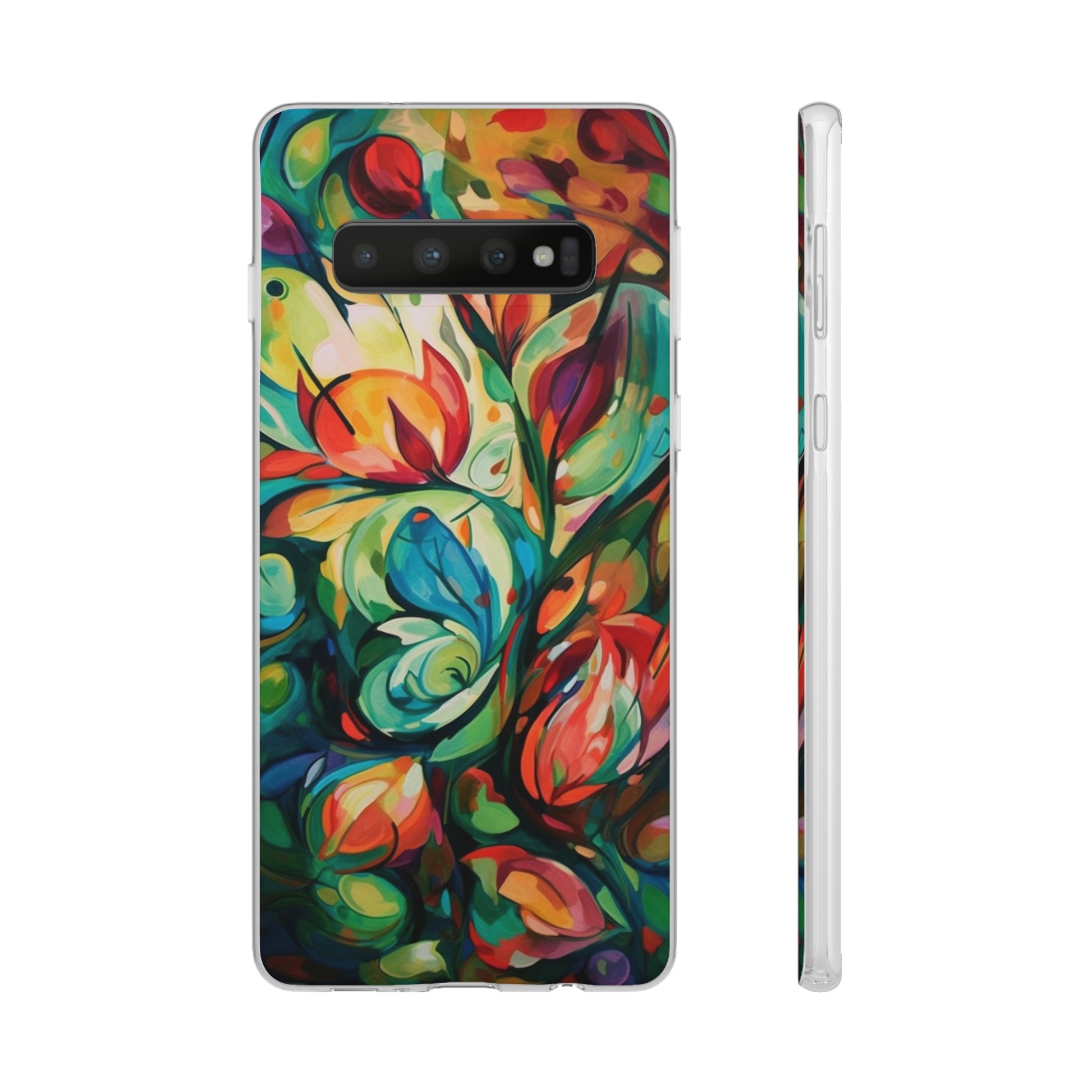 Spring Flourish Phone Case - Artistic Floral Elegance - Spring Collection - Flexi Cases Phone Case Pattern Symphony   