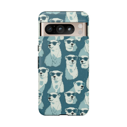 Chillin' Polar Bears Tough Phone Case