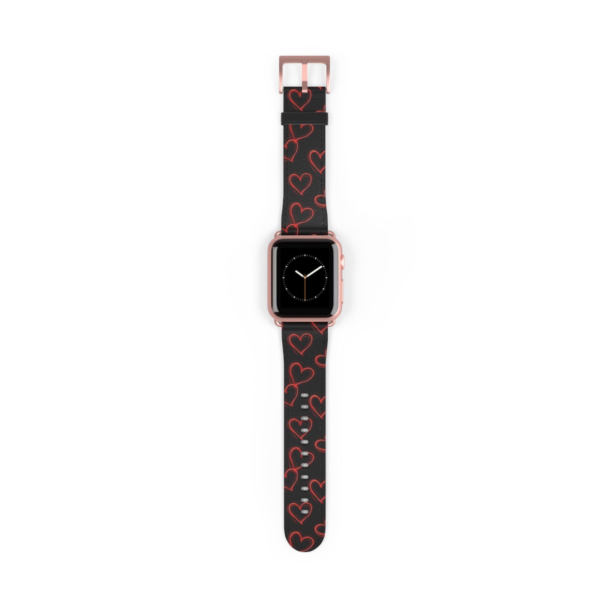 Neon Heartbeat: Fluorescent Flame - Apple Watch Strap