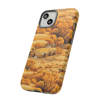 Rural Rhapsody: Early Autumn Farm Tales - Tough Phone Case