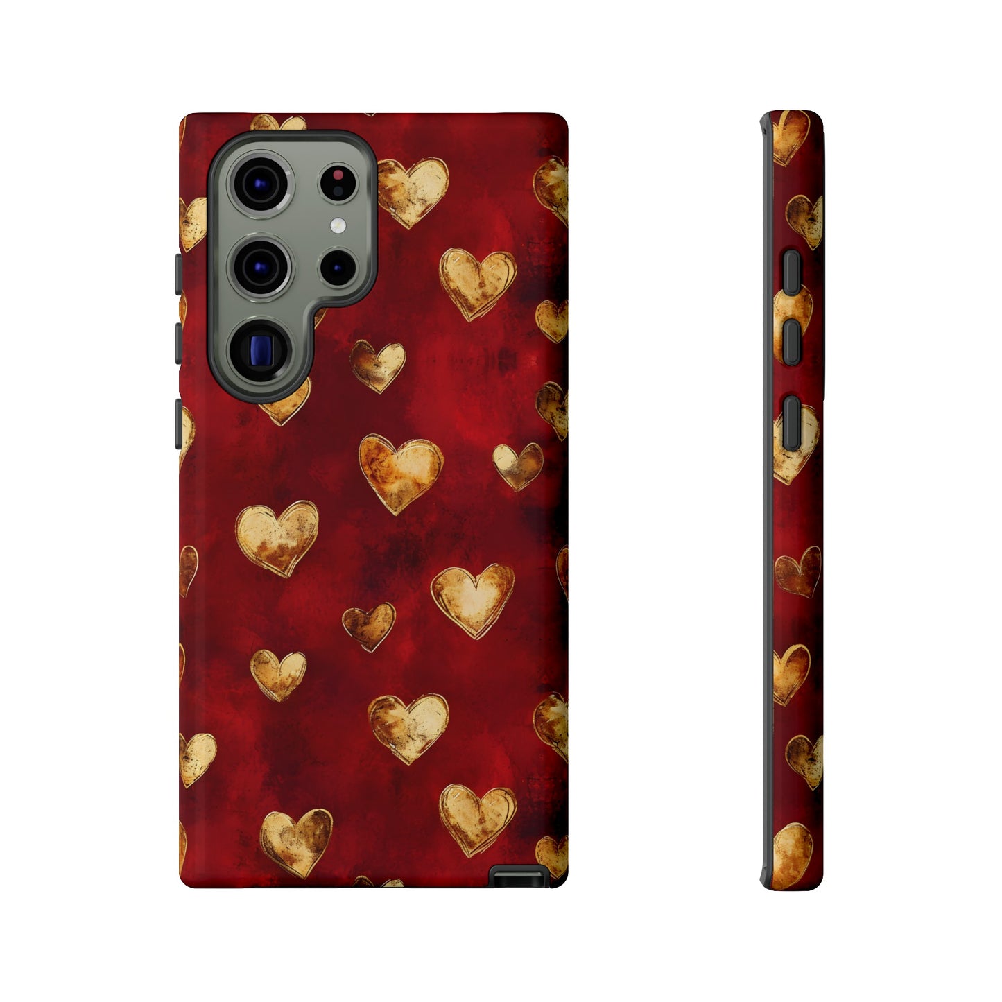 Midas Touch: Gilded Hearts - Phone Case