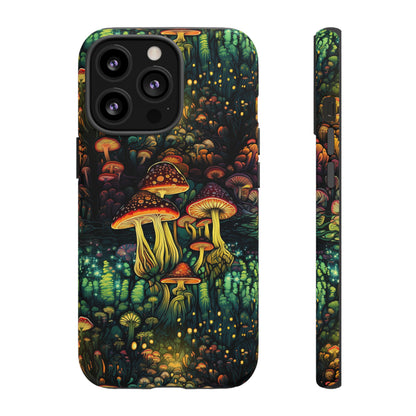 Neon Hallucinations: An Illuminated Autumn Spectacle - Tough Phone Case