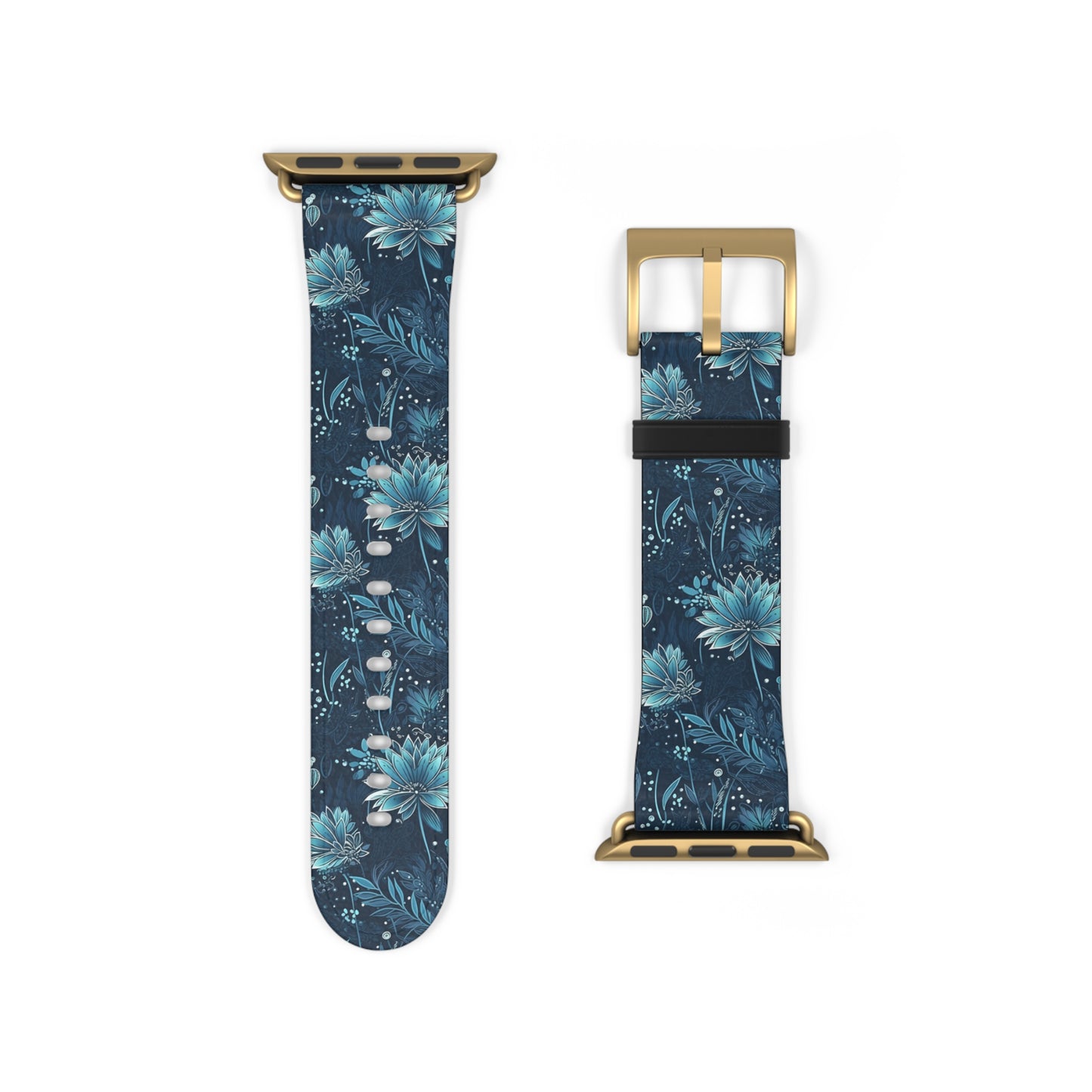 Metallic Blue Scilla - Shimmering Spring - Apple Watch Strap