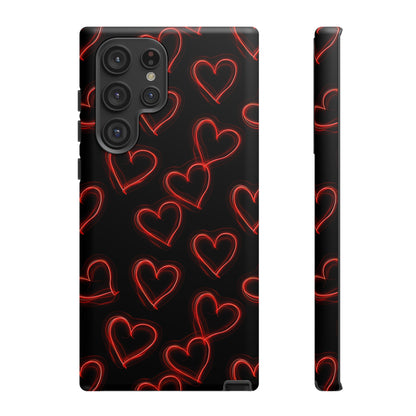 Neon Heartbeat - Phone Case