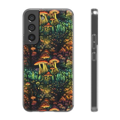 Neon Hallucinations: An Illumulated Autumn Spectacle - Flexible Phone Case