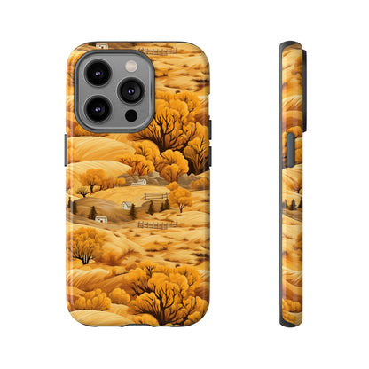 Rural Rhapsody: Early Autumn Farm Tales - Tough Phone Case