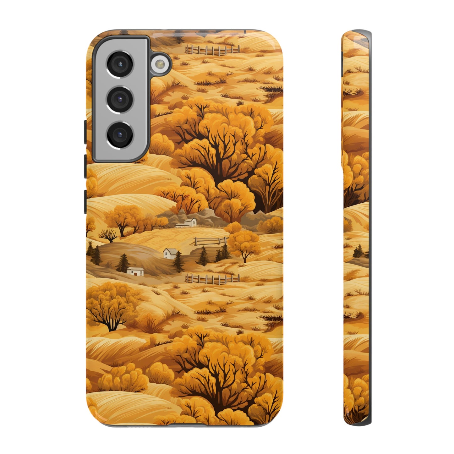 Rural Rhapsody: Early Autumn Farm Tales - Tough Phone Case