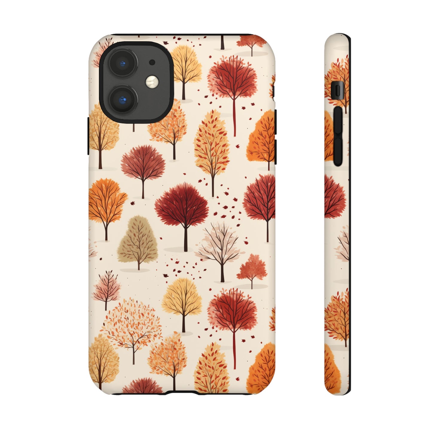 Gradient Grove: Autumn's Diverse Palette - Tough Phone Case