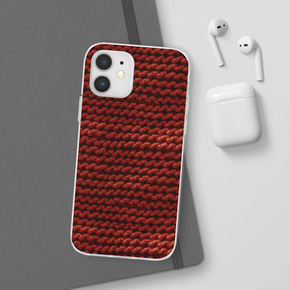 Autumn Yarn Chronicles - Warmth and Tradition in a Flexible Phone Case