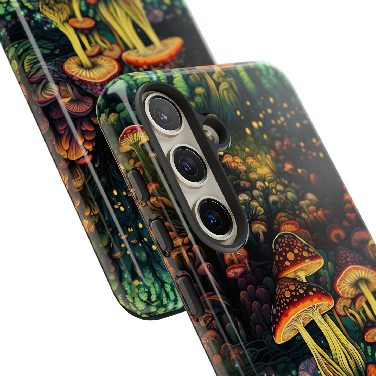 Neon Hallucinations: An Illuminated Autumn Spectacle - Tough Phone Case