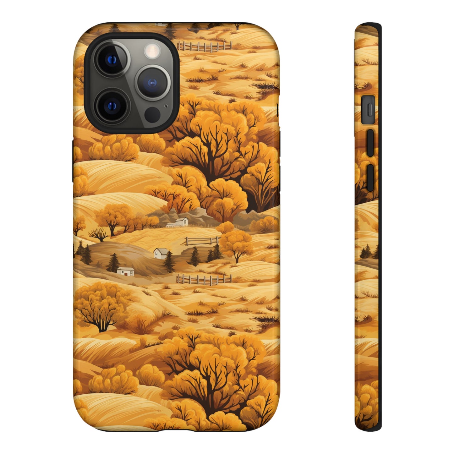 Rural Rhapsody: Early Autumn Farm Tales - Tough Phone Case