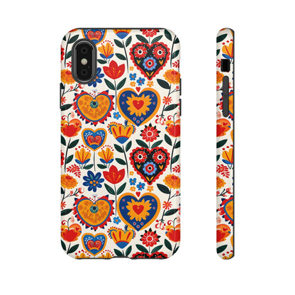 Whimsical Hearts - Phone Case