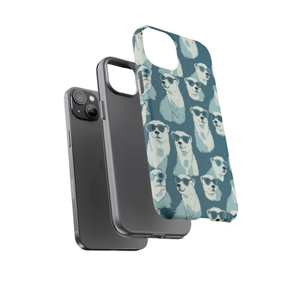 Chillin' Polar Bears Tough Phone Case