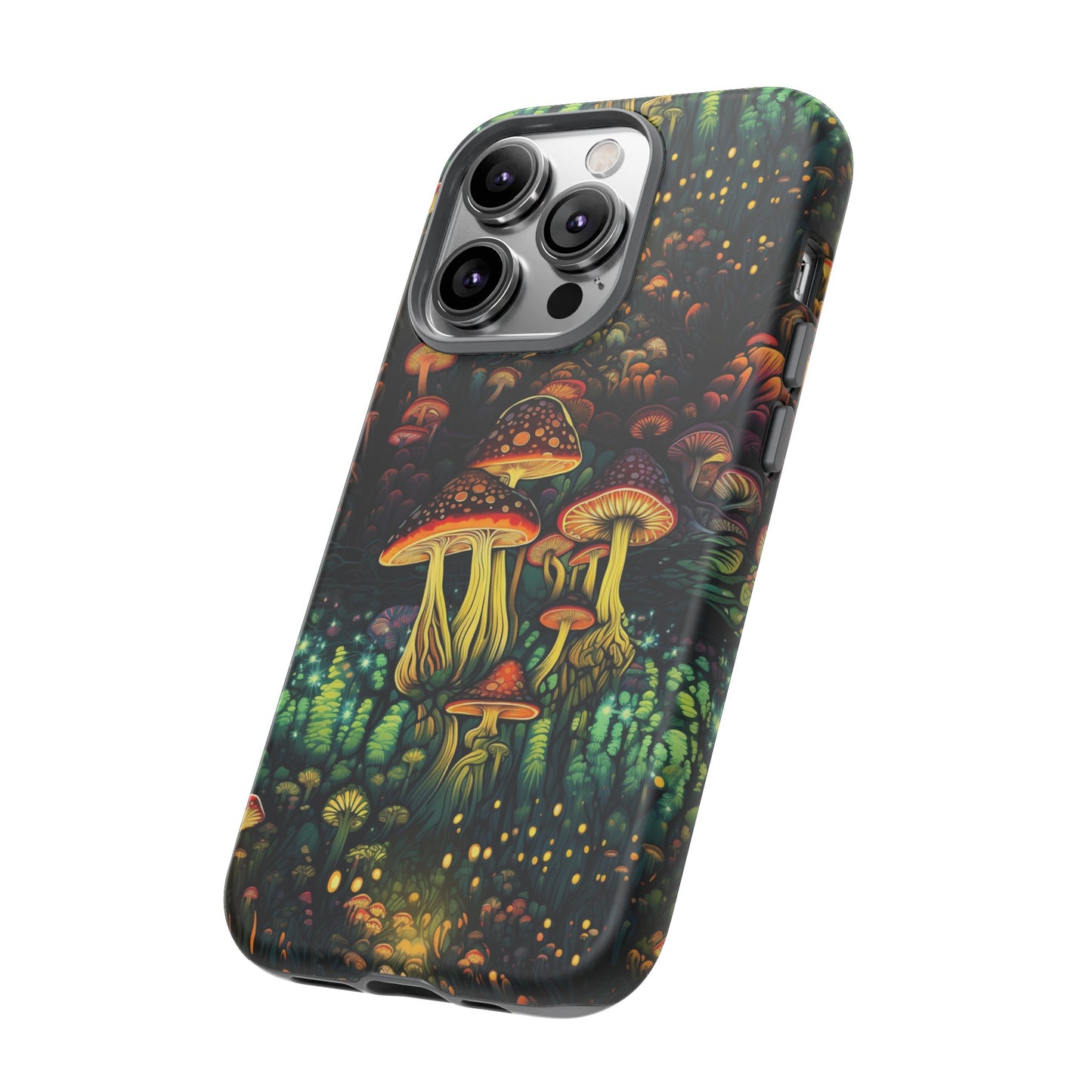 Neon Hallucinations: An Illuminated Autumn Spectacle - Tough Phone Case