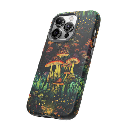 Neon Hallucinations: An Illuminated Autumn Spectacle - Tough Phone Case