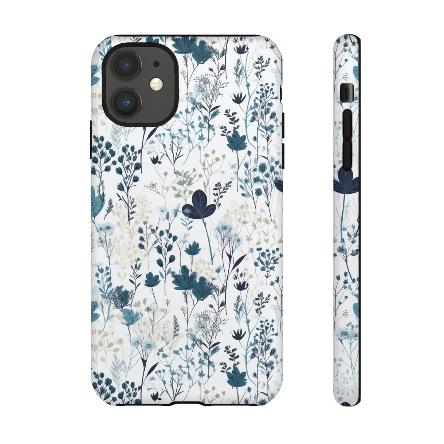 Serene Blue Wildflower - Phone Case