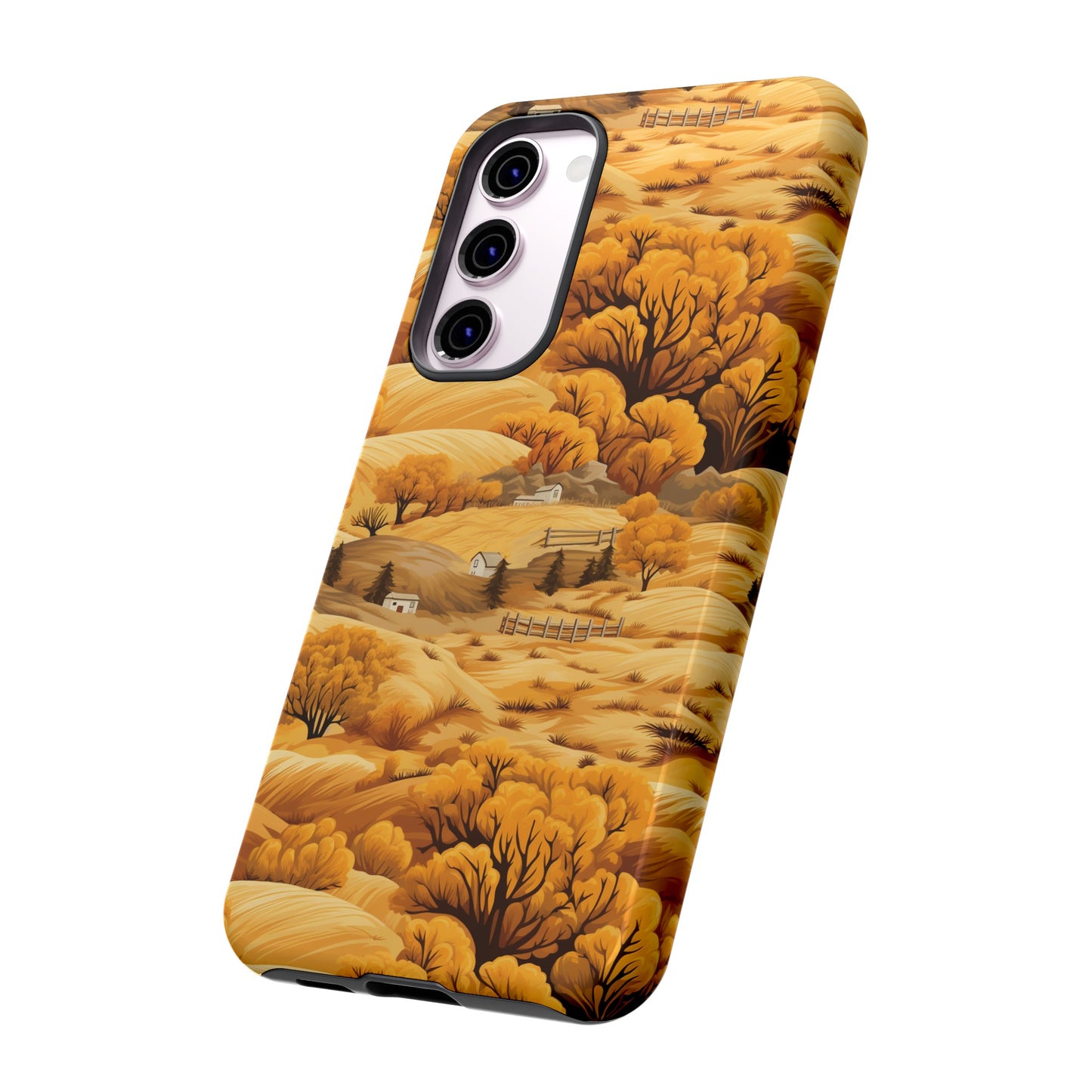 Rural Rhapsody: Early Autumn Farm Tales - Tough Phone Case