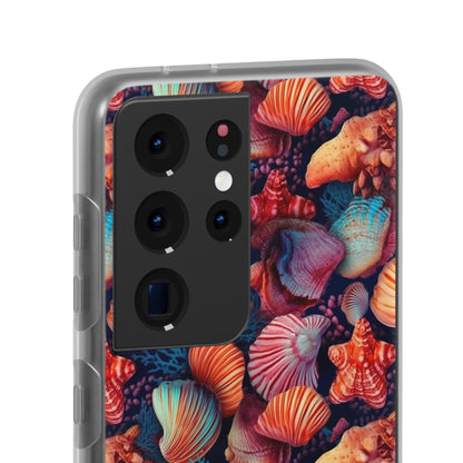 Vibrant Shallow Seascape - Flexible Phone Case Phone Case Pattern Symphony   