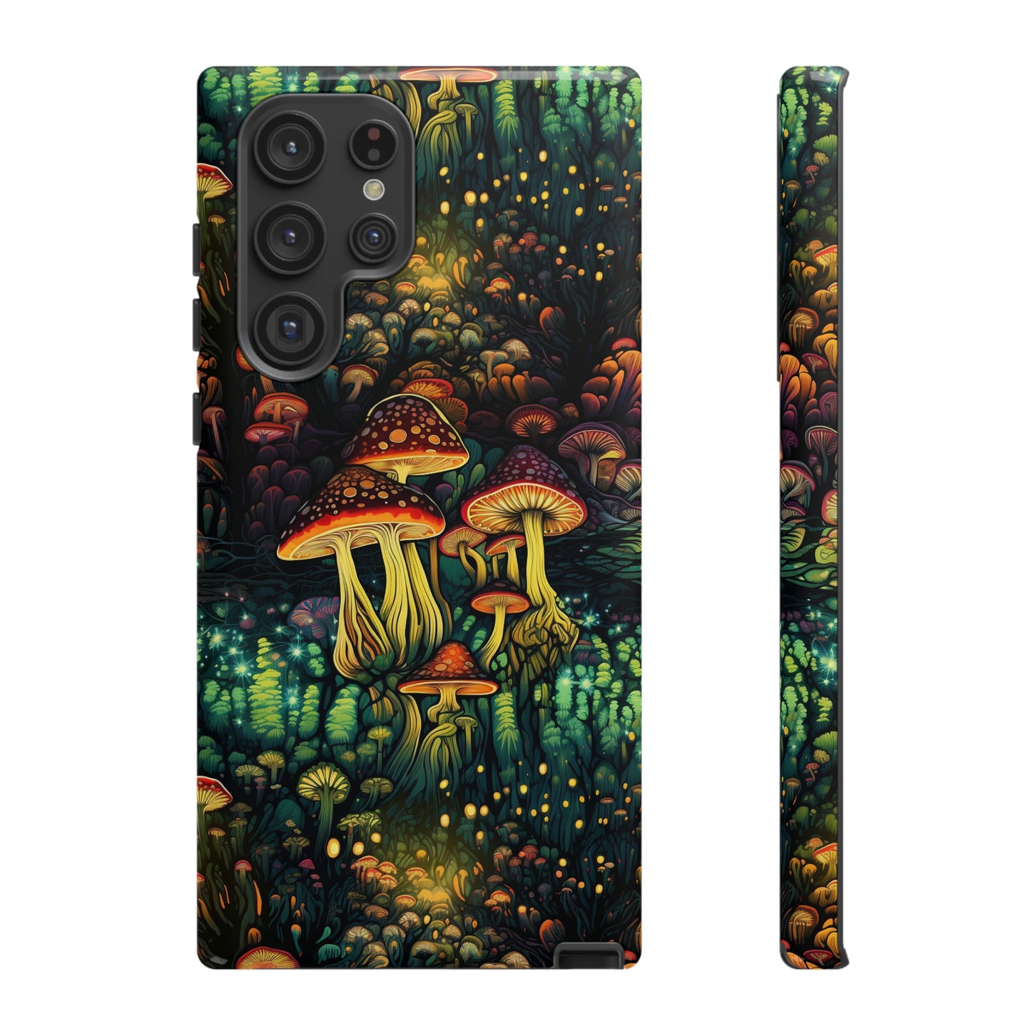 Neon Hallucinations: An Illuminated Autumn Spectacle - Tough Phone Case