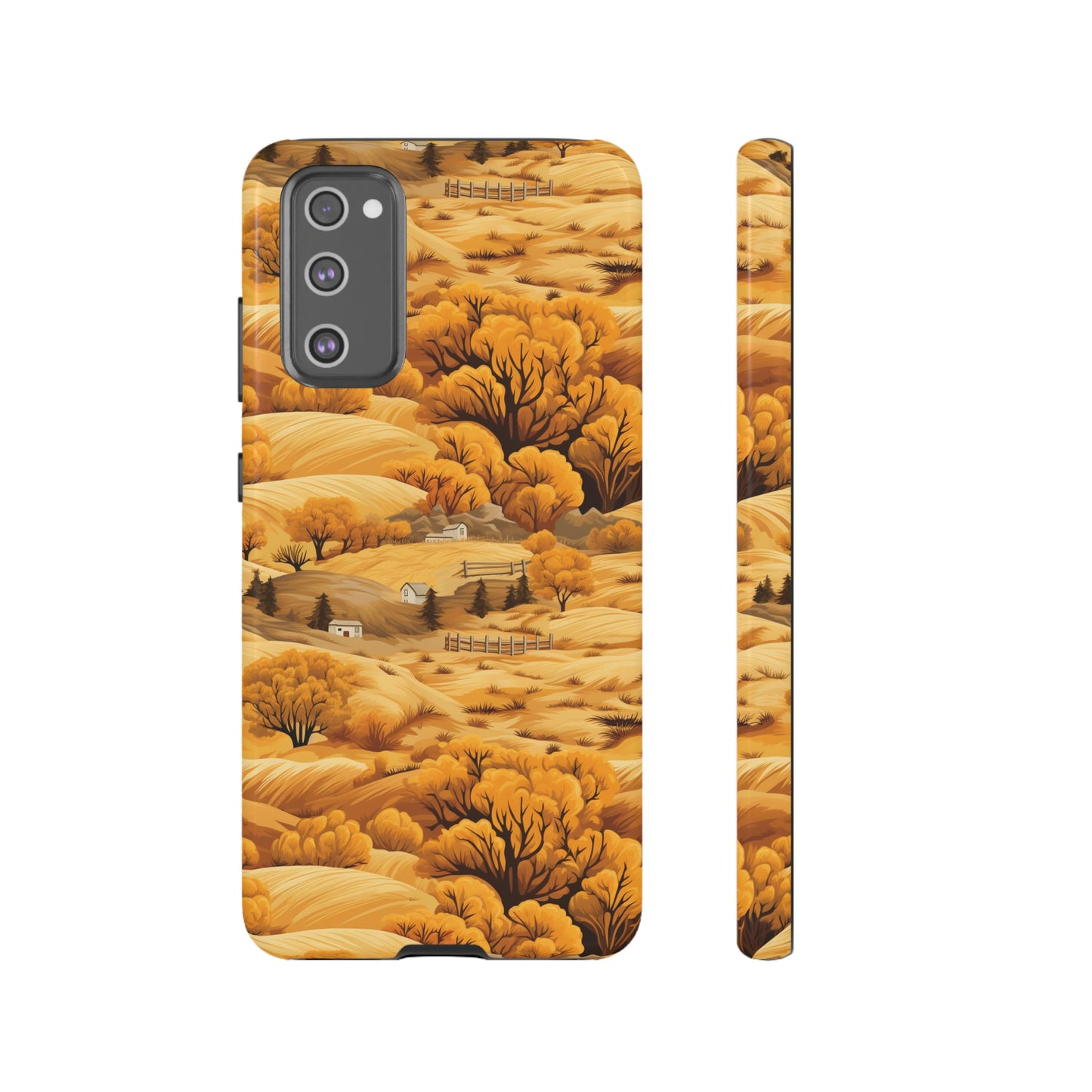 Rural Rhapsody: Early Autumn Farm Tales - Tough Phone Case