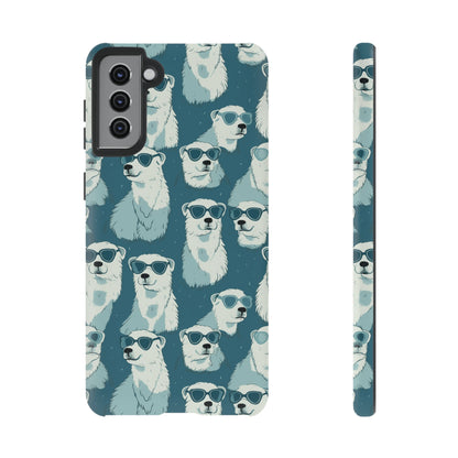 Chillin' Polar Bears Tough Phone Case