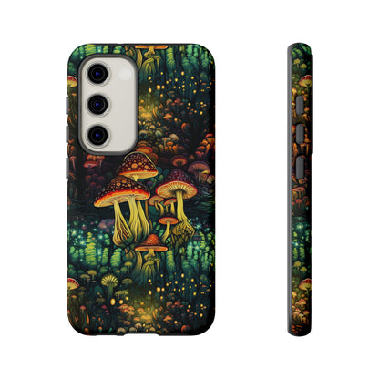 Neon Hallucinations: An Illuminated Autumn Spectacle - Tough Phone Case