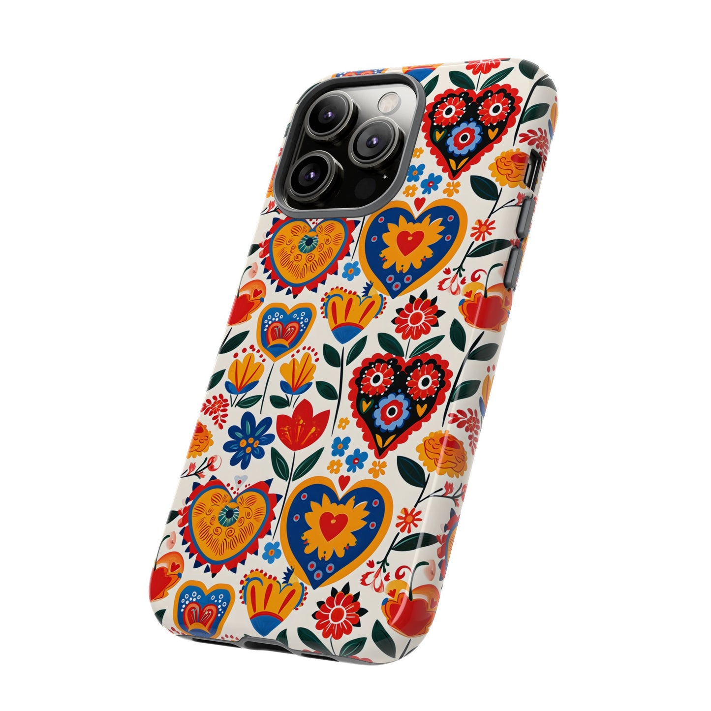 Whimsical Hearts - Phone Case