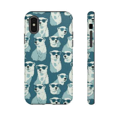 Chillin' Polar Bears Tough Phone Case