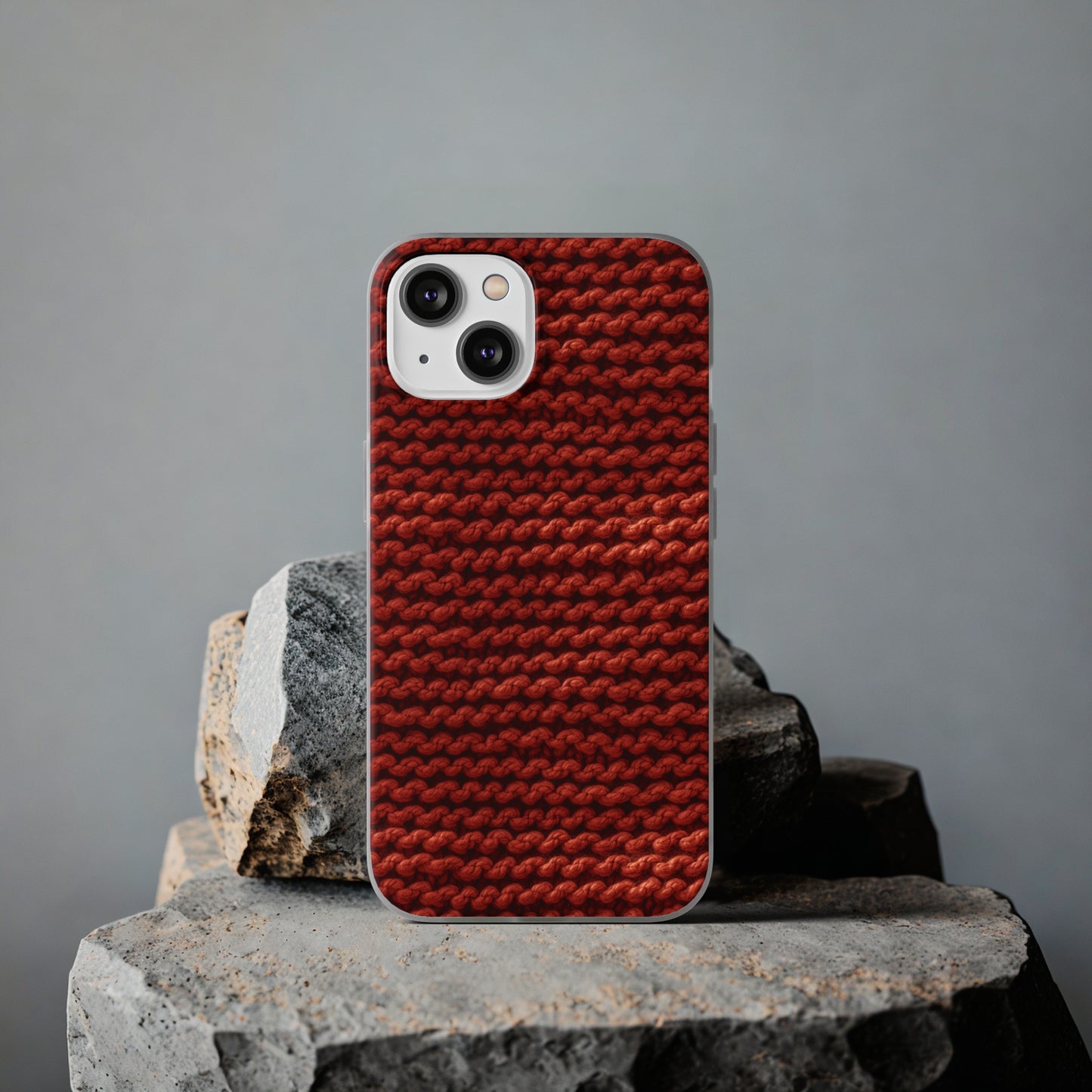 Autumn Yarn Chronicles - Warmth and Tradition in a Flexible Phone Case