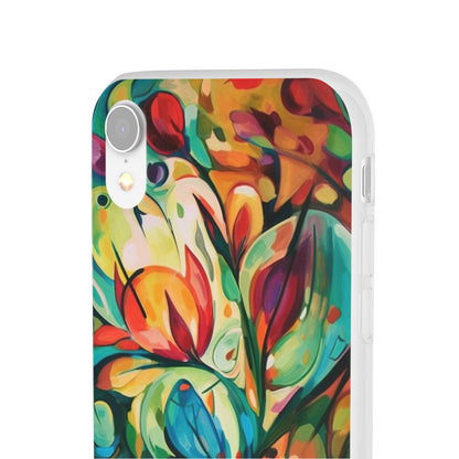 Spring Flourish Phone Case - Artistic Floral Elegance - Spring Collection - Flexi Cases Phone Case Pattern Symphony   